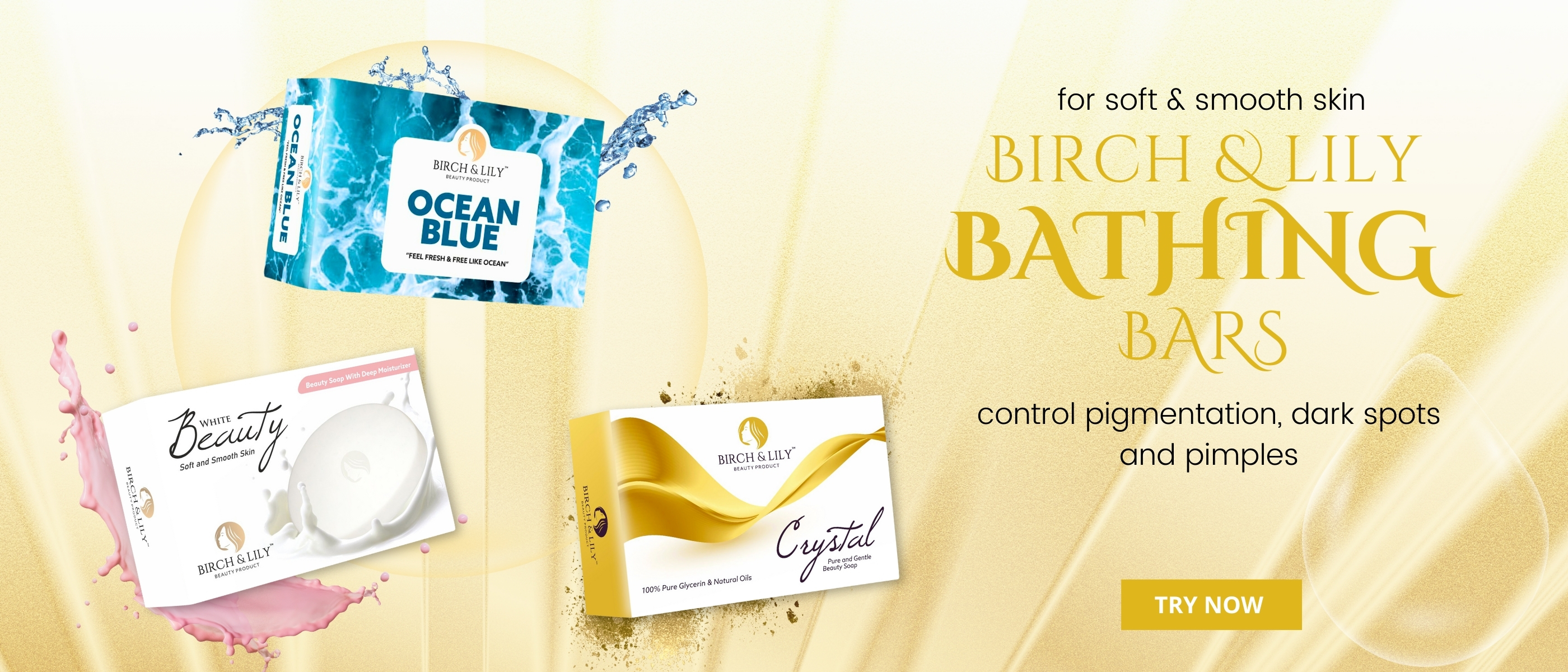 Birch and Lily Bathing Soaps
