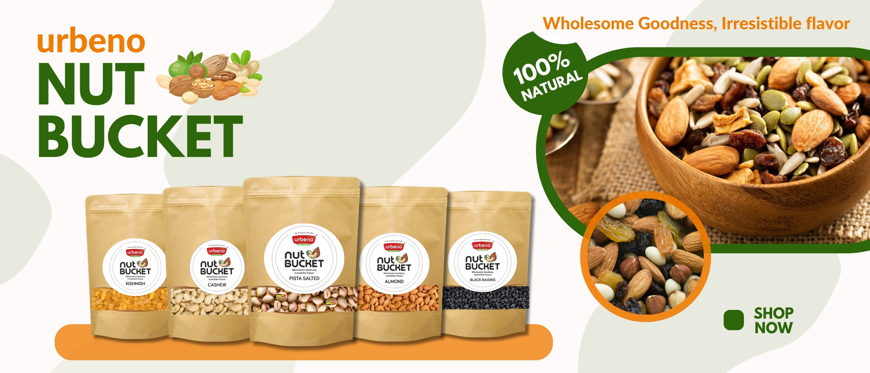 Urbeno Nut Bucket - Premium Dry Fruits