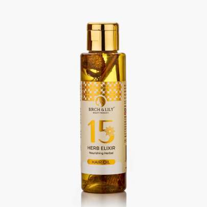 Birch And Lily 15 Herb Elixir  Hair Oil (100ml)