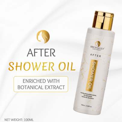Birch And Lily After Shower Oil (100ml) Soaps & Bodywashes