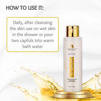 Birch And Lily After Shower Oil (100ml) Soaps & Bodywashes