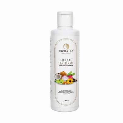 Birch And Lily Herbal Hair Oil (200ml)
