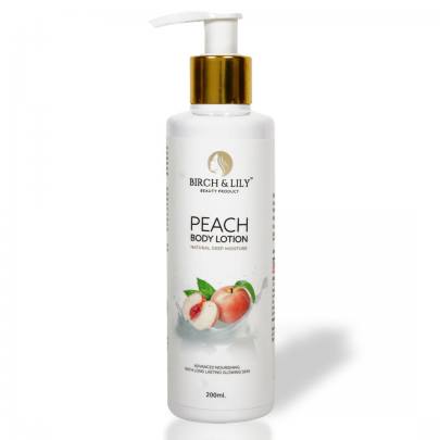 Birch And Lily Peach Body Lotion (200ml)
