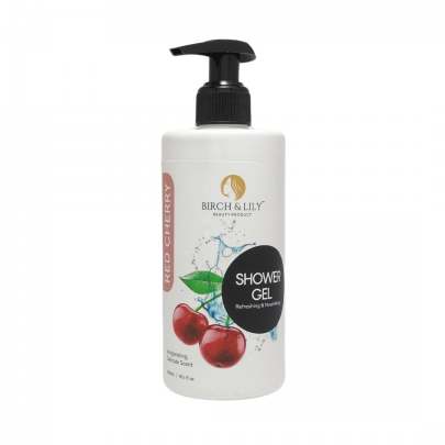 Birch And Lily Red Cherry Shower Gel (300ml)