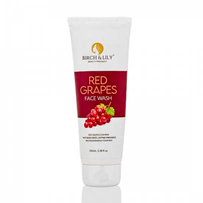 Birch And Lily Red Grapes Face Wash (100ml)