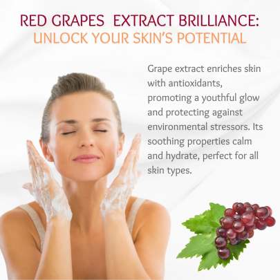 Birch And Lily Red Grapes Face Wash (100ml) Facewashes & Scrubs