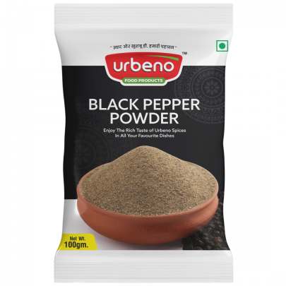 Urbeno Black Pepper 100gm