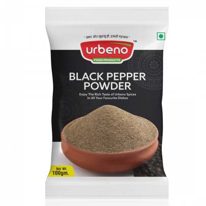 Urbeno Black Pepper Powder (100gm) 