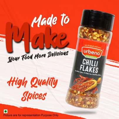 Urbeno Chilli Flakes (60gm) Ready to Mix