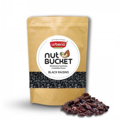 Urbeno Nut Bucket Black Raisins (200gm)