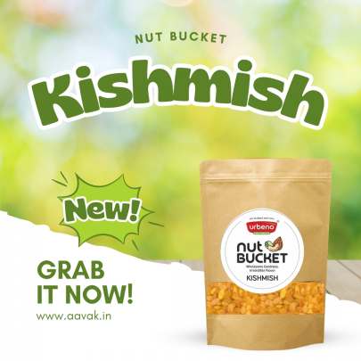 Urbeno Nut Bucket Kishmish (200gm) Dry Fruits