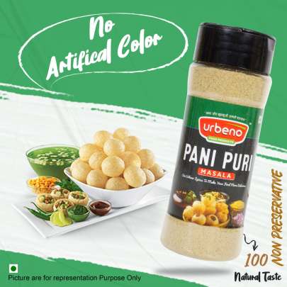 Urbeno Pani Puri Masala (60gm) Ready to Mix
