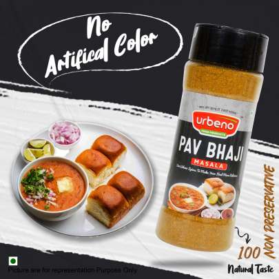 Urbeno Pav Bhaji Masala (60gm) Ready to Mix