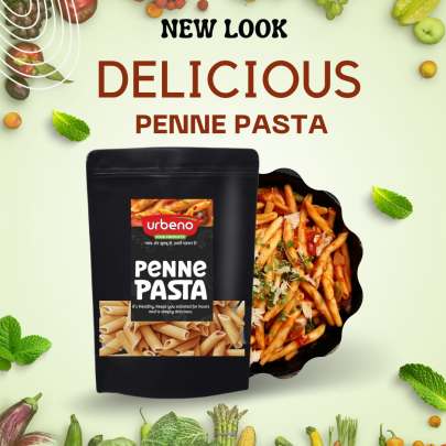 Urbeno Penne Pasta (250gm) Snacks & Fryums