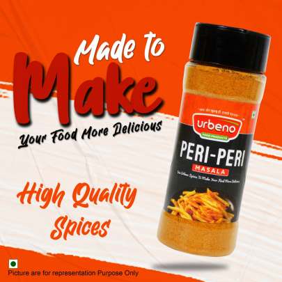 Urbeno Peri Peri Masala (60gm)  Ready to Mix