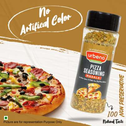 Urbeno Pizza Seasoning (60gm)  Ready to Mix