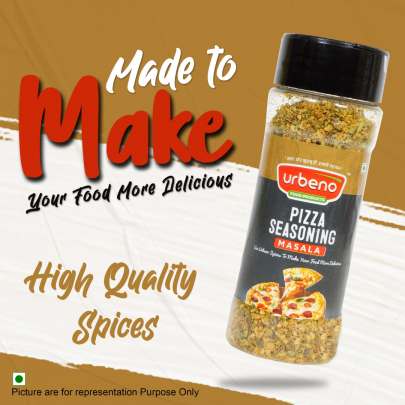 Urbeno Pizza Seasoning (60gm)  Ready to Mix