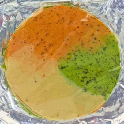 Urbeno Tiranga Papad (200gm) Snacks & Fryums
